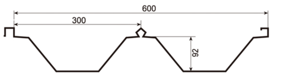 MM-PR-0113 profile drawing