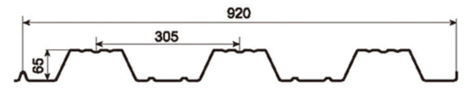 MM-PR-0180 profile drawing