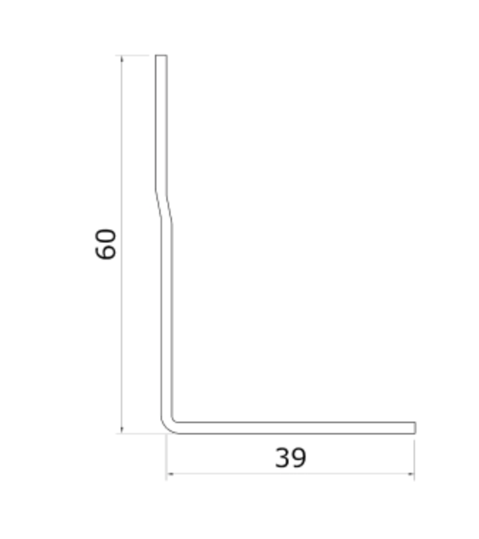 MM-PR-0270 Connector Bracket profile drawing