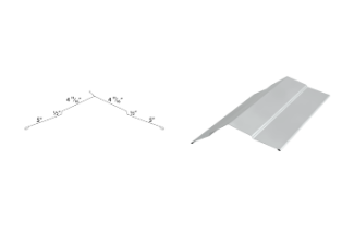 Ridge/Hip Cap Profile profile drawing