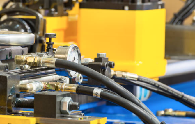 How to change hydraulic hoses on a roll forming machine