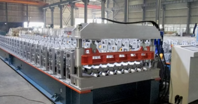 PBR Cricket Flashing Roll Forming Machine