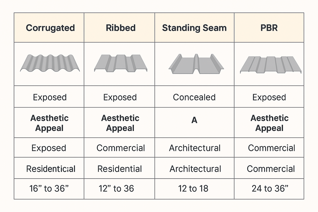 Metal Roof Panels