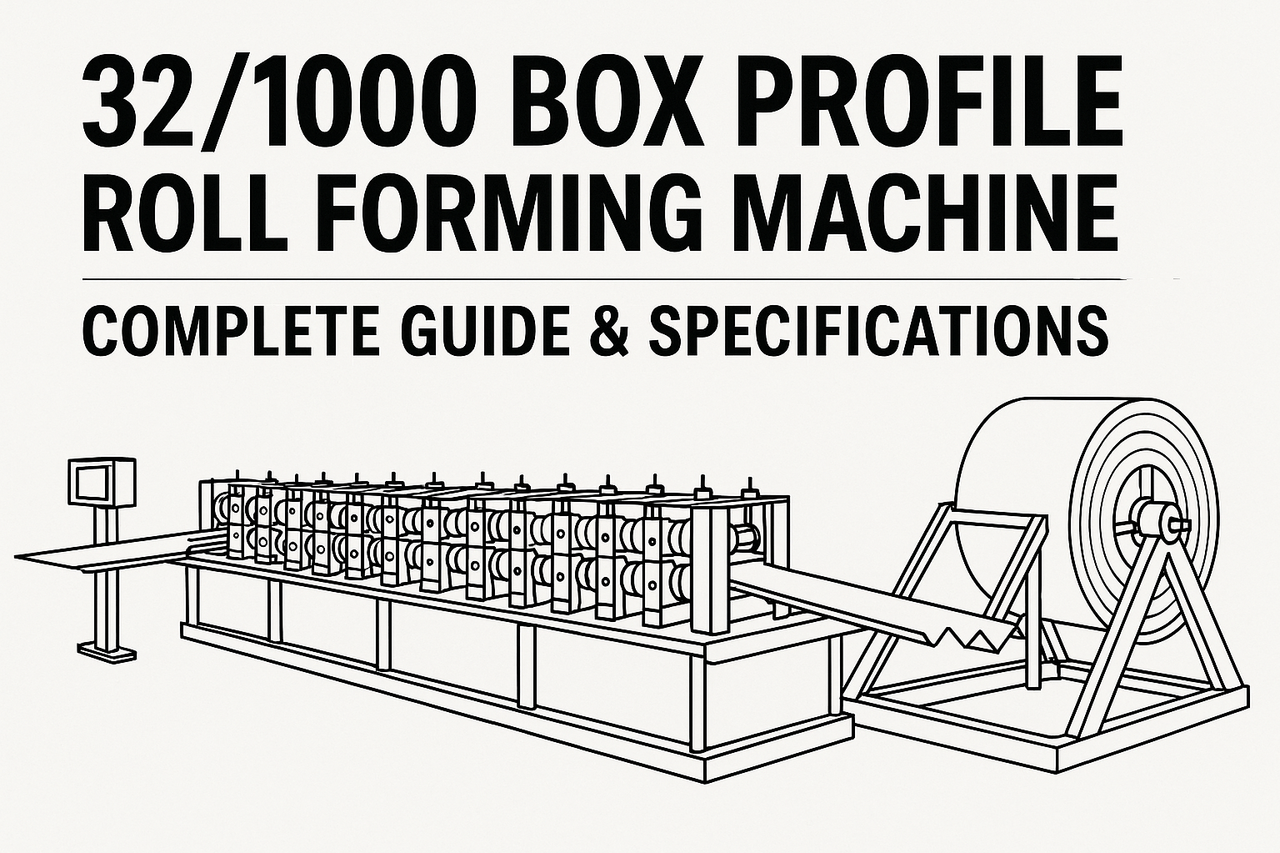 32/1000 Box Profile Roll Forming Machine – Complete Guide & Specifications