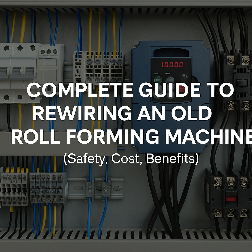 Complete Guide to Rewiring an Old Roll Forming Machine - Safety, Cost, Benefits