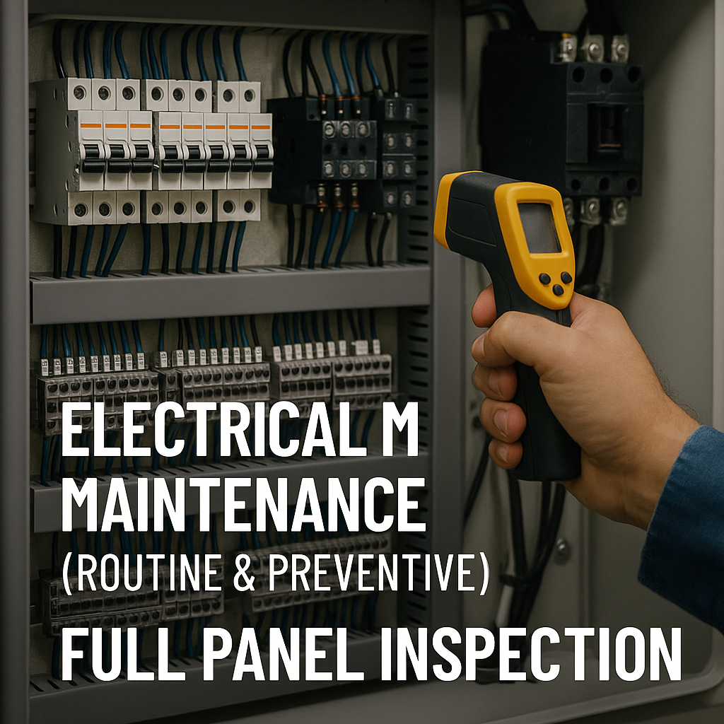 Electrical Maintenance (Routine & Preventive): Full Panel Inspection for Roll Forming Machines Guide