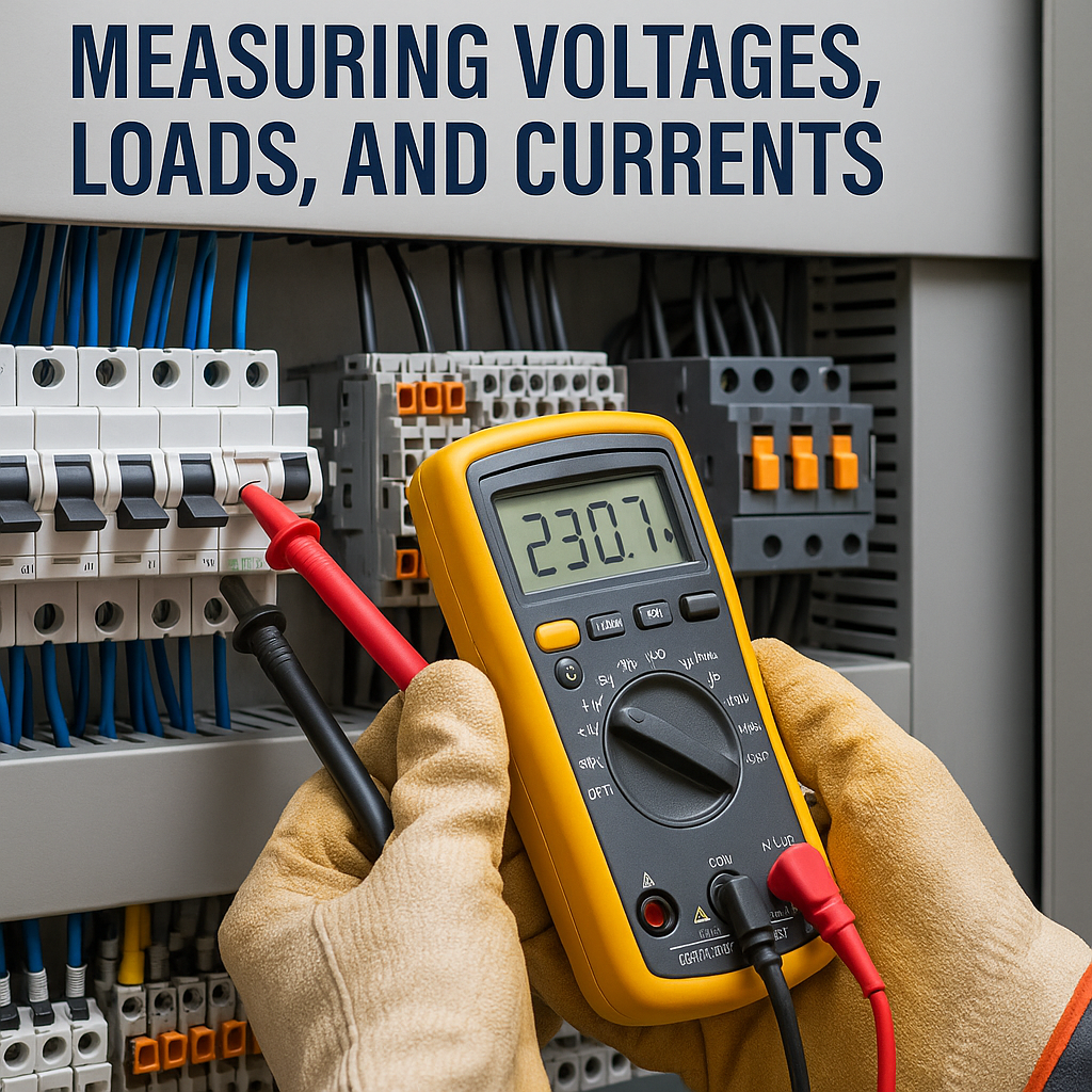 Electrical Maintenance (Routine & Preventive): Measuring Voltages, Loads, and Currents on Roll Forming Machines