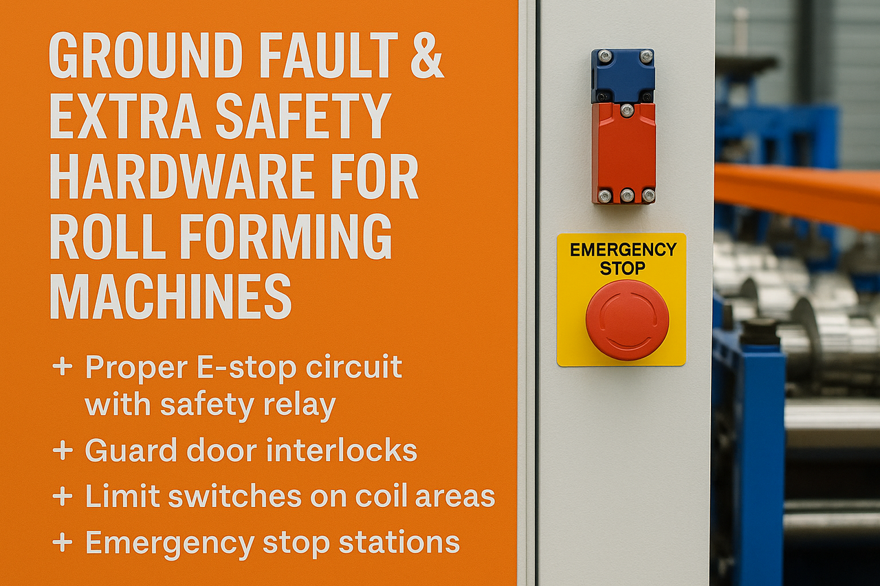 Ground Fault Protection & Essential Safety Hardware for Roll Forming Machines
