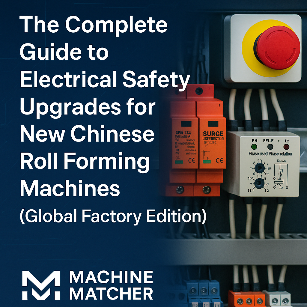 The Complete Guide to Electrical Safety Upgrades for New Chinese Roll Forming Machines (Global Factory Edition)