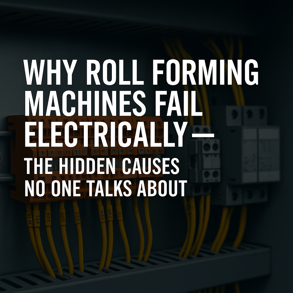 Why Roll Forming Machines Fail Electrically — The Hidden Causes No One Talks About