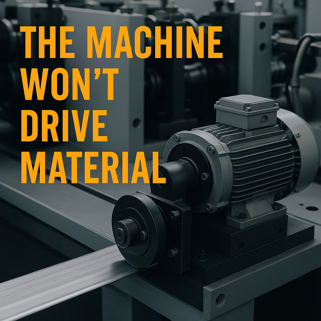 Why Your Roll Former Stops Feeding & How to Diagnose Electrical, Mechanical, and Hydraulic Causes