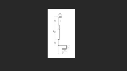 001 - Roll formed profile