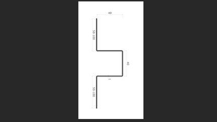 006 - Omega Roll formed profile