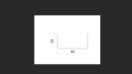 011 - 60mm Carcass Structural profile