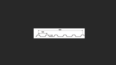 020 - 35/920 Metal Roof & Siding Panel Profile