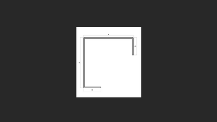 033 - Corner Container Column External Structural Profile