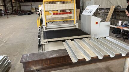 1 1/2 Metal B Deck Roll Forming Machine In Orlando,Florida