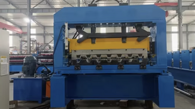 1.5'' Composite Corrugated Metal Floor Decking Roll Forming Machine in the USA