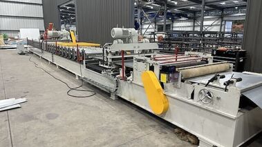 1 Inch Steel Deck Roll Forming Machine In Florida, USA