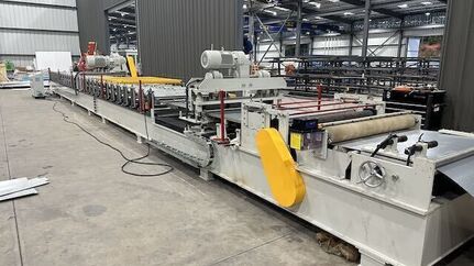 1 Inch Steel Deck Roll Forming Machine In Florida, USA
