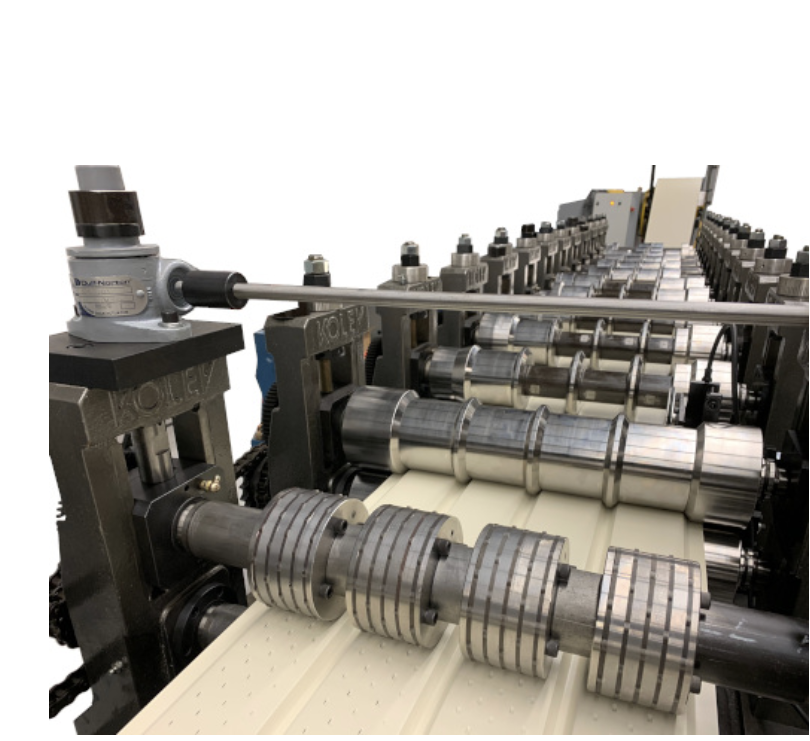 14 Pass Soffit Line Roll Forming Machine In Ontario, Canada