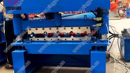 15m/min Trapezoid Roof Sheet Roll Forming Machine In China