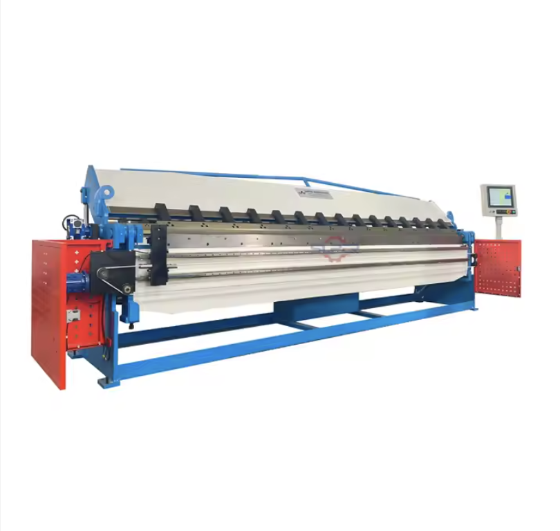 20' Roof Panel Slitter Edge Hemming Bending Folding Machine in China