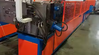 220x100mm Downspout Roll Forming Machine – UAE