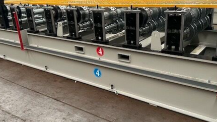 3” composite corrugated floor deck roll forming machine Alaska