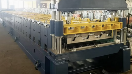 3 composite corrugated metal floor decking roll forming machine in the USA