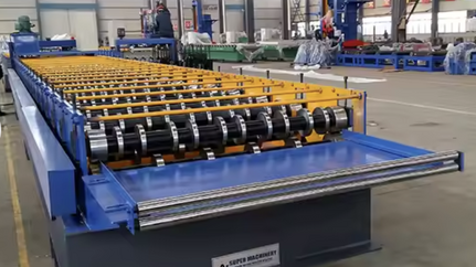 5 Rib Metal Roofing Sheet Roll Forming Machine in China