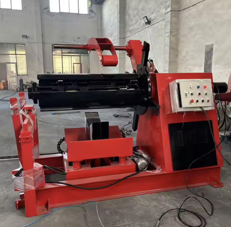 5 Ton Steel Coil Hydraulic Decoiler & Uncoiler in China