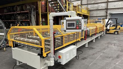 AG Panel Metal Roof Machine in Florida, USA