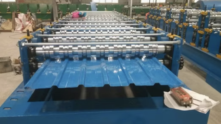 Aluminum metal roofing roll forming machine USA