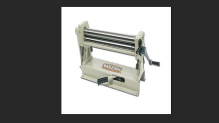 Baileigh Industrial 24 in. 20-Gauge Manual Slip Roll Machine USA