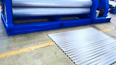 Barrel Corrugated Sheet Machine – United Arab Emirates