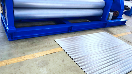 Barrel Corrugated Sheet Machine – United Arab Emirates