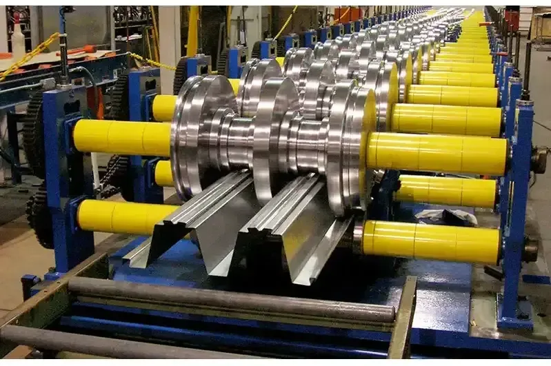 Bradbury Decking Roll Forming System In Kansas, USA