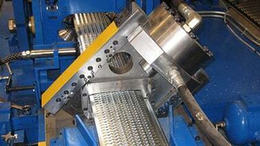 Grain Bin Floor Roll Forming Machine In Kansas, USA