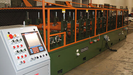 Pre Cut With Flying Shear Roof Panel Roll Forming Machine Kansas, USA