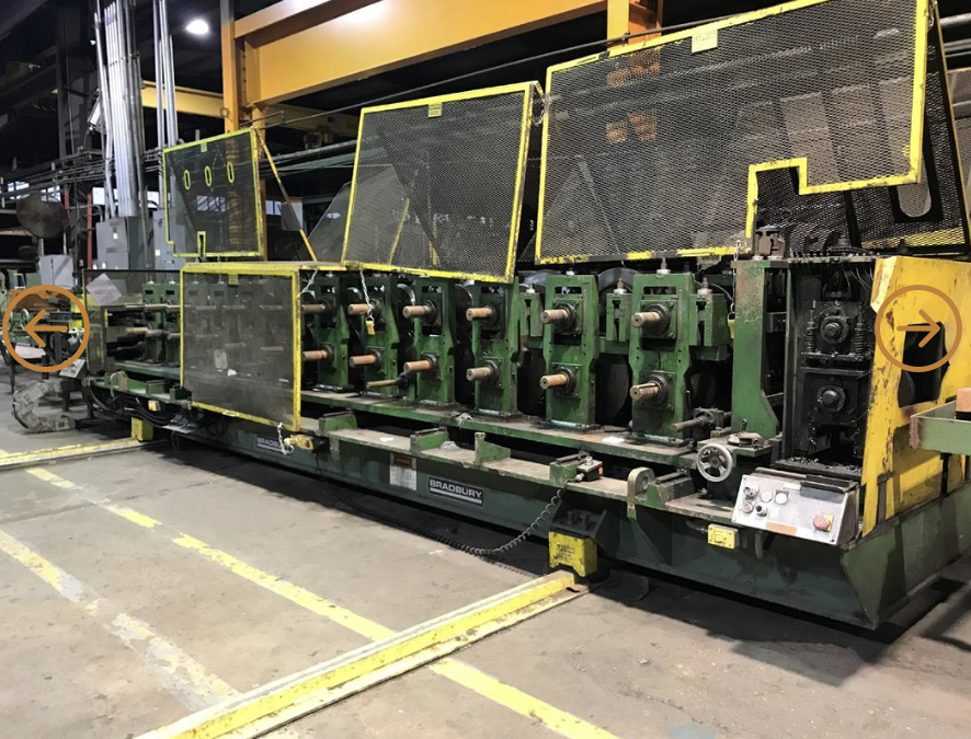 Bradbury Side by Side Cee & Zee Roll Forming Machine In Miami, USA