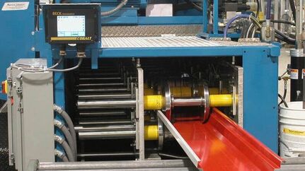 Standing Seam Roll Forming Machine In Kansas, USA