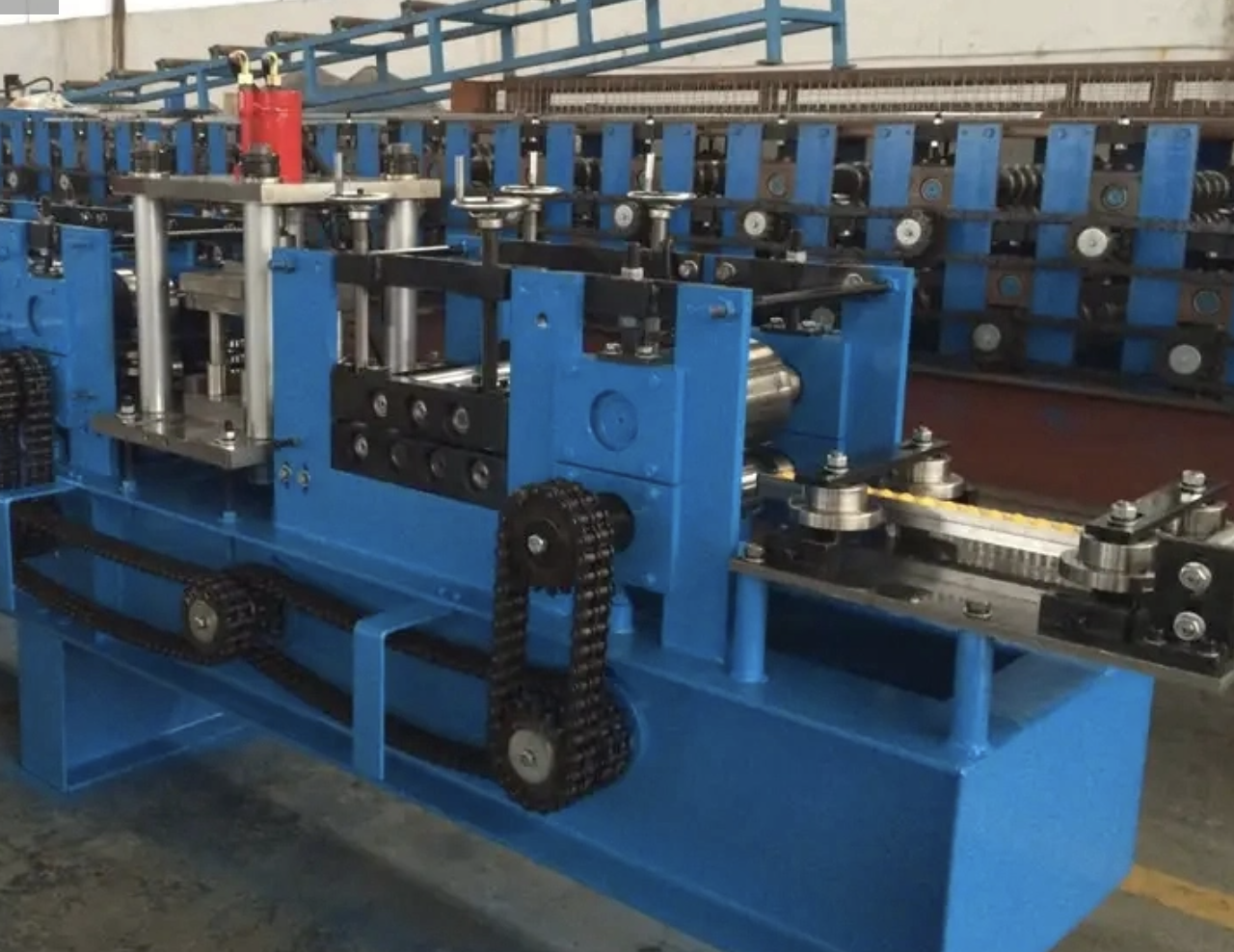 C Bracing Roll Forming Machine In Mexico