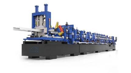 C shaped steel roll forming machine in Brazil