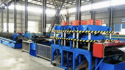 Cable tray roll forming machine in India