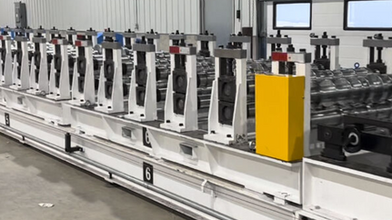 Cassette roll forming machine in the USA