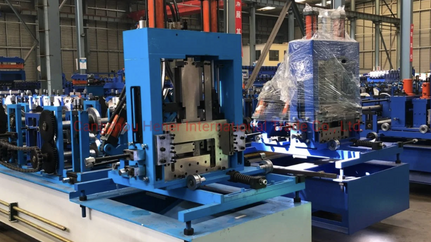 Changeable u purlin roll forming machine in Brazil