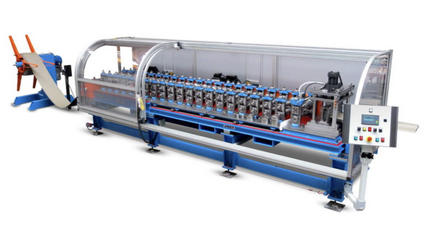 Clip-on Facade Clapboard Roll Forming Machine In France