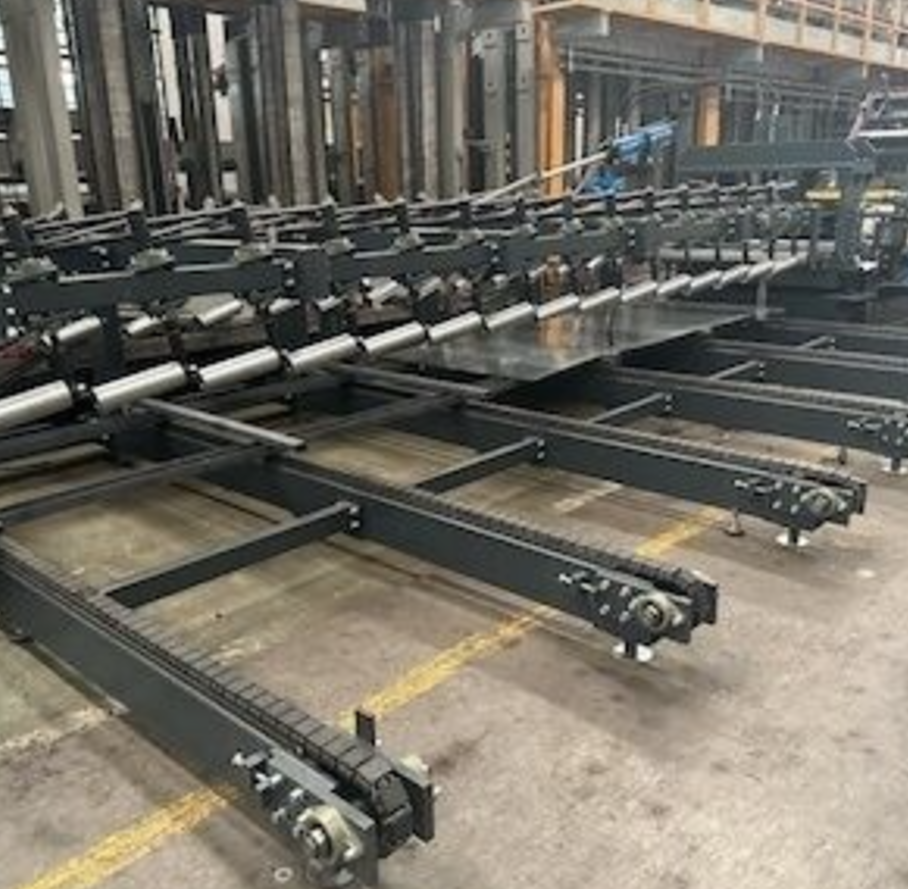 Cold roll forming machine custom auto stacker