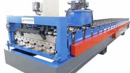 Colored AG and R Panel Roofing Sheet Metal Roll Forming Machine in China
